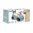 Little Smoby porteur auto en forme de voiture avec coffre à jouets sous le siège - dès 10 mois-5