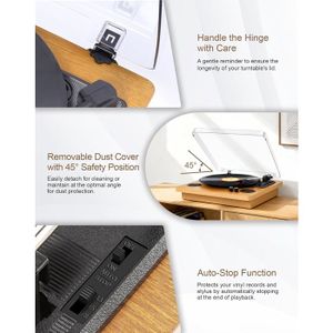 PLATINE JOCCA. Lecteur d'enregistrement portable r... – Grandado
