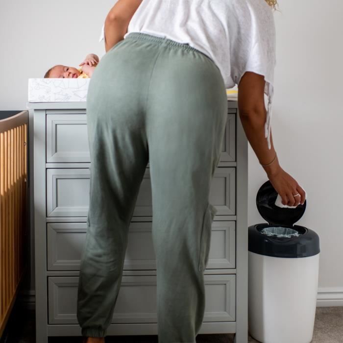 Poubelle à Couches Simplee Gris