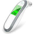 TD Thermomètre frontal et auriculaire infrarouge thermomètre auriculaire numérique médical professionnel pour enfants-0