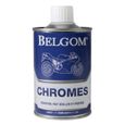 BELGOM - Chromes 250Ml - Idéal pour Désoxyder et faire Briller - Applique une Couche Protectrice - Simple et Efficace - Empêche-0