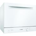 Lave-vaisselle compact pose libre BOSH SKS51E32EU SER2 - 6 couverts - Induction - L55cm - 49dB - Blanc-0