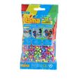 Sachet de 1000 perles Hama Midi - Couleurs pastel mix - Jouet créatif pour enfant de 5 ans et plus-0