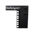 StarTech.com Rack de serveur réglable à cadre ouvert 12U 4 montants - Bâti rack avec roulettes et gestion de câbles (4POSTRACK12U)-0