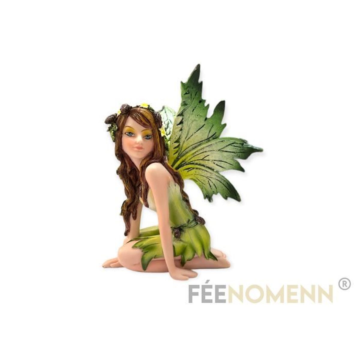 Figurine Fée Sellina (H12 x L10cm) Cdiscount Maison