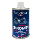 BELGOM - Chromes 250Ml - Idéal pour Désoxyder et faire Briller - Applique une Couche Protectrice - Simple et Efficace - Empêche