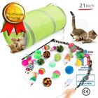 CONFOZEN CONFO Jouets pour Chats Multicoloré Jouet Chat Plume Jouet souris Cadeau Noël pour Chat Chaton Félin 21pc