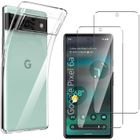 Coque pour Google Pixel 6a et 2 Verres Trempé Film Protection Ecran Phonillico®