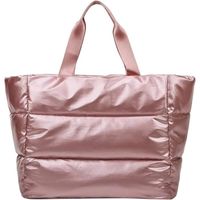 Sac de sport, sac de sport fourre-tout en nylon, imperméable sac de nuit, sac léger pour le camping de golf, rose
