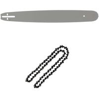 Guide 20 pouces (50 cm) avec chaîne 76 maillons pour tronçonneuse