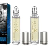 Eau De Cologne Aux Phéromones pour Hommes, Parfums Pheromone pour Hommes/Femme, Parfums Sexy Aux Phéromones Unisexe, 10 ML,2pcs