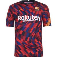 Nouveau Maillot Officiel Pré Match Homme Nike FC Barcelone Saison 2020-2021
