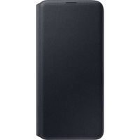 Etui de téléphone portefeuille Wallet pour Samsung Galaxy A50 - A30s - Noir