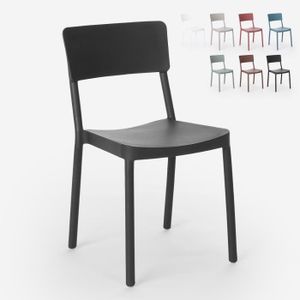 FAUTEUIL JARDIN  Chaise en polypropylène - AHD - Liner - Noir - Des