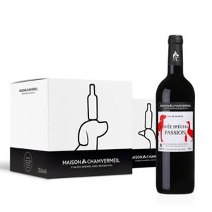 VIN ROUGE Cuvée Spéciale Passion - Vin rouge de France - Car