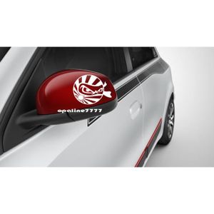 Une paire incroyable Rétroviseur Voiture Autocollants Decals Graphics pour CITROEN Blanc