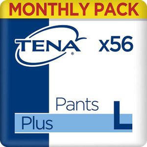FUITES URINAIRES Pack pour un mois de Tena Pants Plus Large, neutra