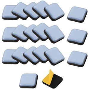 4x EMBOUT PIED DE CHAISE DIAMETRE D1 = 23 - 25mm RECTANGULAIRE POUR TUBE  ROND PATIN PLASTIQUE MEUBLE COUSSINET - Cdiscount Bricolage