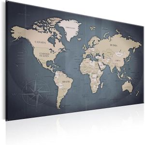 Carte Monde Murale - Tableau intelligent