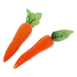 DINETTE - CUISINE Orange - Simulation de carotte artificielle réaliste, Accessoires Photo de faux légumes, Décoration de cuisin