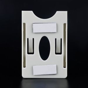 LEEQ‿Lot de 10 Porte-permis de stationnement en PVC pour Pare-Brise Transparent 