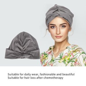 Chapeau Turban Plissé Pour Femmes, Uni/multicolore, Chapeau, Casquette De  Chimio, Chapeau Enveloppant La Tête, 1 Pièce, Mode en ligne