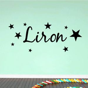 Stickers Muraux Winnie LOurson Personnalis/é Nom De Gar/çon Art Pour La D/écoration De La Chambre Des Enfants P/épini/ère Chambre D/écor