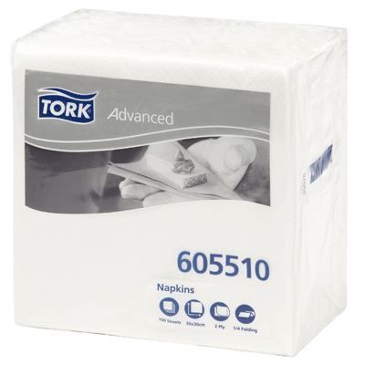 / 2/ plis Tissue blanc Tork/® pliage en situation Serviettes/