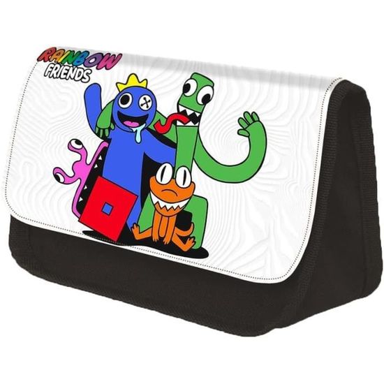 Trousse à Crayons Enfant Motif Chien - Organiseur De Sac Avec Fermeture Éclair, Polyester 22,5x10,5cm