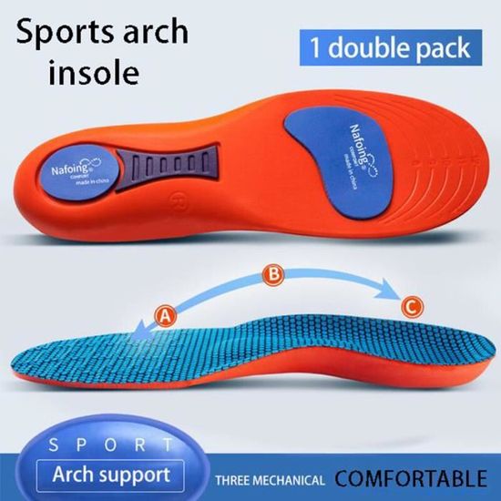 Semelles Sport Confort Panshan - Anti-Choc Respirantes Pour Homme Et Femme