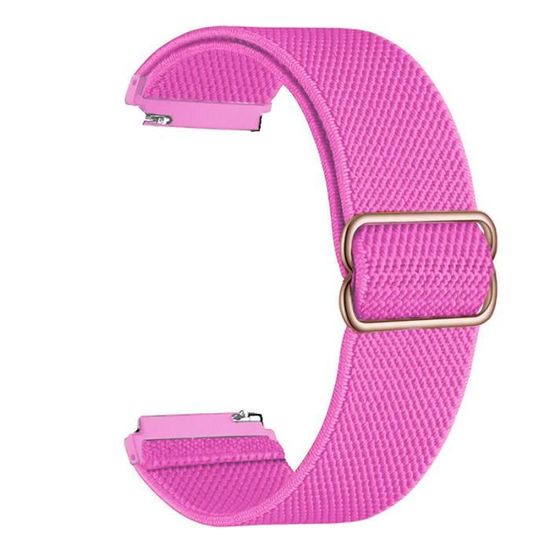 Bracelet Tressé Nylon 22mm Pour Amazfit GTR/GTS/Xiaomi Watch - Élastique, Réglable Magnétique, Plusieurs Modèles Compatibles