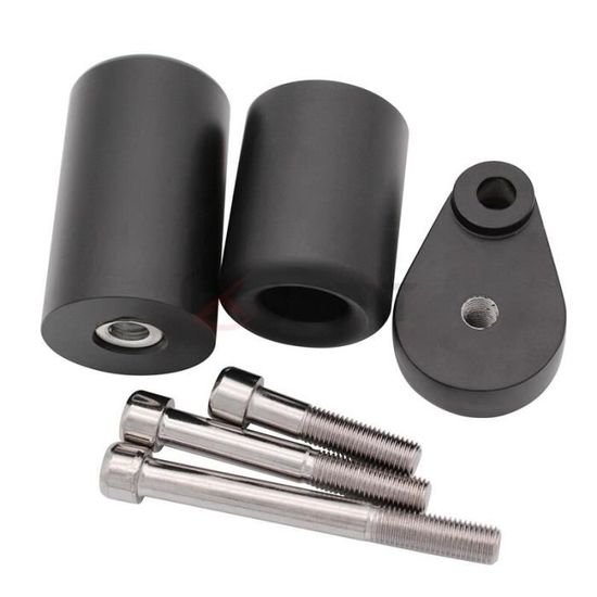 Protection Contre Les Collisions De Moto, Cadre De Roue Avant En Aluminium CNC, Protection Contre Les Chutes Pour Scooter, Cyclomoteur (rouge