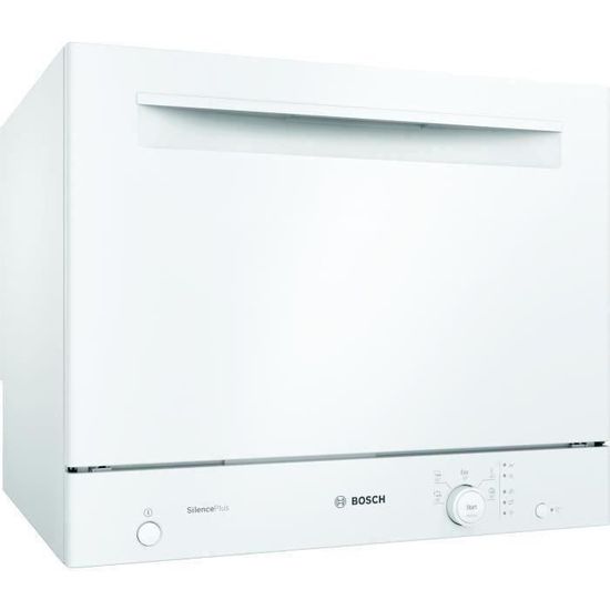 Lave-vaisselle compact pose libre BOSH SKS51E32EU SER2 - 6 couverts - Induction - L55cm - 49dB - Blanc