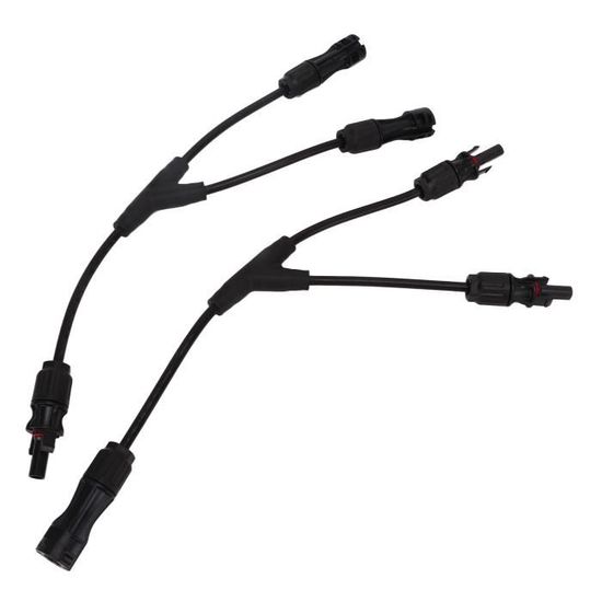 Câble De Connexion Parallèle Pour Panneaux Solaires - Compatible EcoFlow DELTA/RIVER - Augmentation Puissance Charge