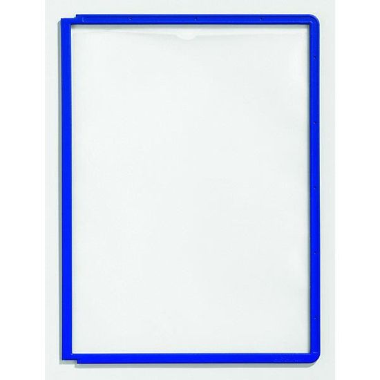 Pochette transparente avec cadre plastique – DURABLE: pour format A4, lot  de 10