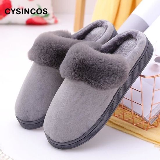 Chaussons Velours