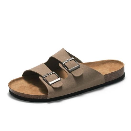 Mules ANN TAYLOR « Hélène » En Cuir Noir - Talons Compensés, Taille UK 5 Neuves
