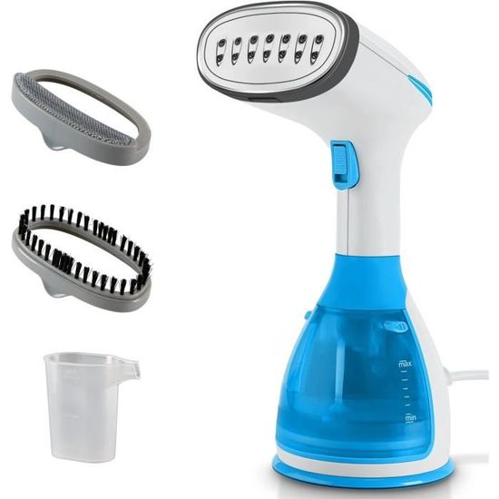 Défroisseur Vapeur Portable 1200W - Repassage Vertical/Horizontal, Réservoir 100 Ml, Léger, Parfait Voyage