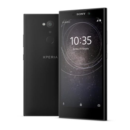Sony Xperia Xperia L2, 14 cm (5.5"), 3 Go, 32 Go, 13 MP, Android, Noir