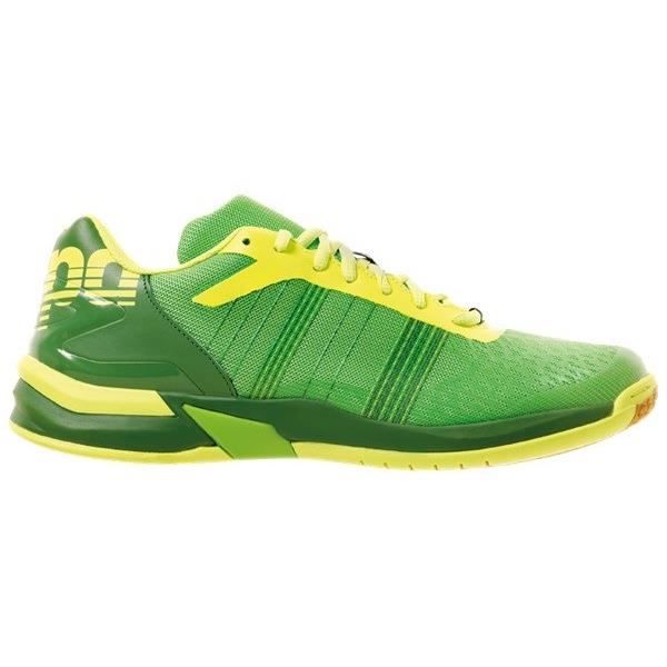 KEMPA Chaussures de handball Attack Three Contender Homme Vert et jaune fluo Cdiscount Sport