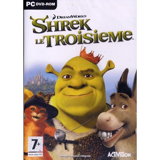 Shrek Le Troisieme Ensemble Complet Pc Dvd Win Français - vue 2