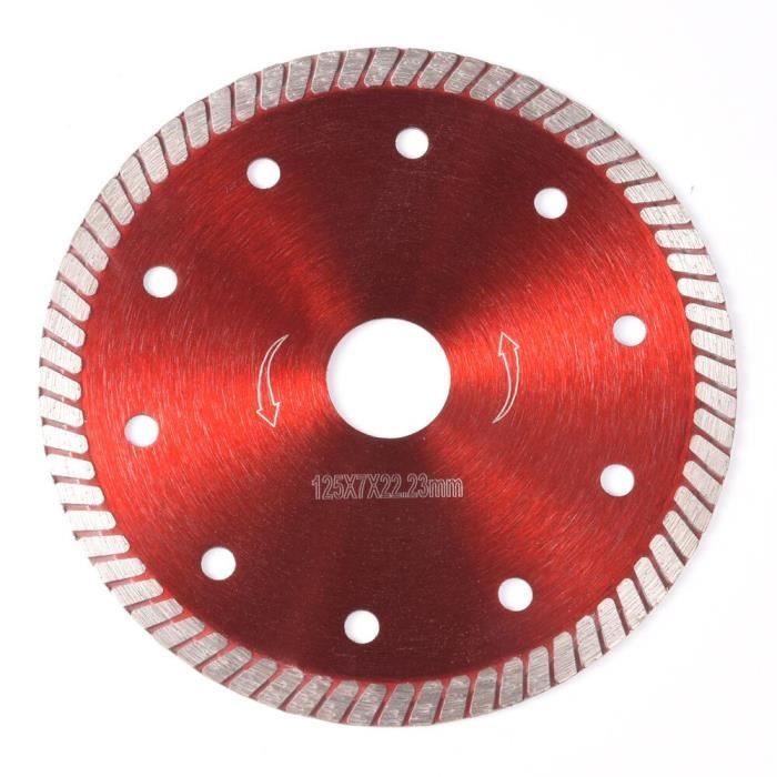 2 Disques Diamant Turbo 75mm Pour Meuleuse - Coupe Carrelage, Marbre, Béton, Neufs