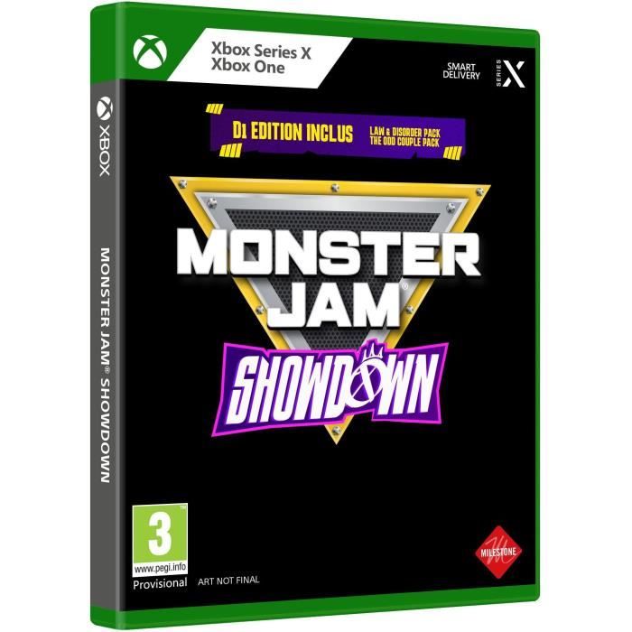 Monster Jam Showdown Jeu Xbox Series X et Xbox One Day One Edition