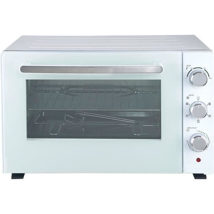 FOUR XXL 46L WHITE RÔTISSOIRE CONVECTION NATURELLE MEGA PROMO
