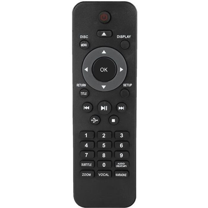 Télécommande de remplacement pour lecteur DVD pour Philips DVP5982C1 - 37B DVP3350K DVP33