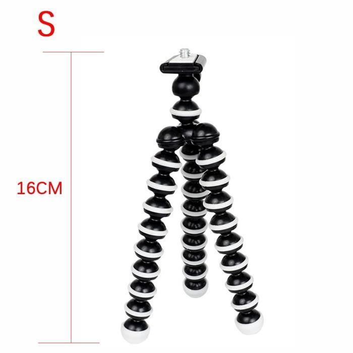Trépied photo,Pieuvre Flexible trépied support Gorillapod pour téléphone téléphone portable téléphone intelligent - Type Tripod-S