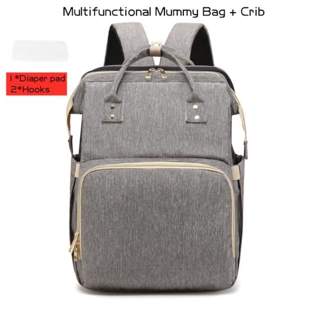Sac à couches maman et papa sac à dos multifonctionnel sac de lit pour bébé sac de transport de soins de maternité sac de poussette
