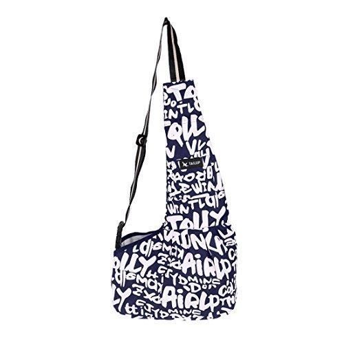 TAILUP Oxford Tissu Portable Carrier Bag mains-libres en plein air lavable fourre-tout sac à dos pour petit chien chat L