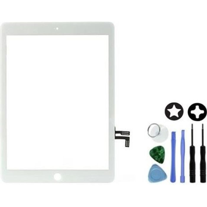 Vitre tactile blanche iPad Air