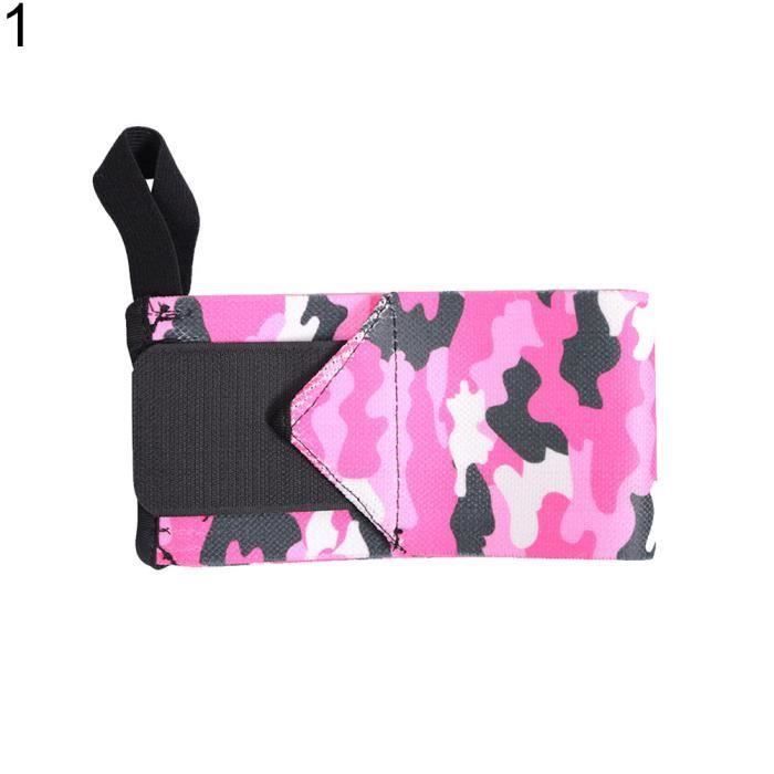 Bracelet de musculation à imprimé camouflage Fitness Soutien-gorge bandage pour poignet 1 # main gauche*AS